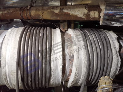 电厂再热管道中频进行热处理